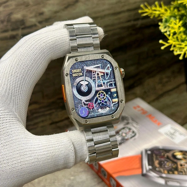 Smart Watch Z79 Max Watch, 2.1inch Hd 460MAH Battery Capacity, 100+ Sport Modes, Nfc Smart Watch - 1 Month Cybzone Warranty