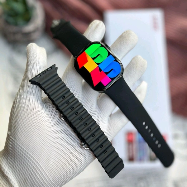 Wearfit HK9 Pro Plus (HY-Series9) Amoled Display Smartwatch With Open Ai's New ChatGPT Support, AI Watch Faces, Nfc Support, Bluetooth Calling Support, Smart Watch Compatible With IPhone And Android - 1 Month Cybzone Warranty