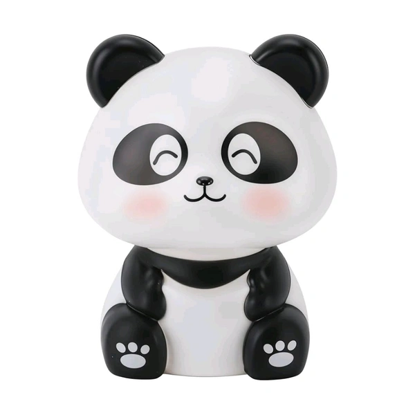 Solar-Powered Moving Panda Bobblehead Statue – Creative Dashboard Decor, Lucky Action Figure, Cute Toy, Showpiece for Decor, Office Desk, Car Interior Accessories and Gifting
