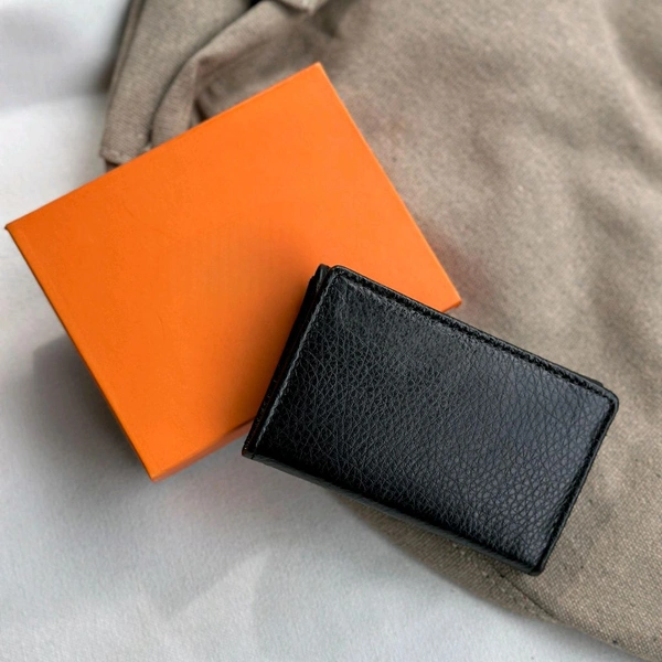 Classic Men's Genuine Leather Wallet With Card Holder, Perfect For Personal Use And Gifting