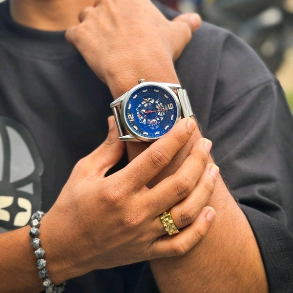 Most Demanded Cassray Budget Analog Quartz Movement Watch With High Quality Strap Best finishing Body & Case - SRT7