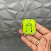 Transparent Design Wireless In-Ear Headphones, LED Power Display, High-Definition Sound Quality, Long Battery Life, Comfortable to Wear  - 1 Month Cybzone Warranty, Green