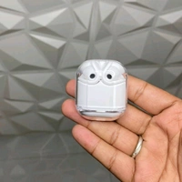 Transparent Design Wireless In-Ear Headphones, LED Power Display, High-Definition Sound Quality, Long Battery Life, Comfortable to Wear  - 1 Month Cybzone Warranty, White