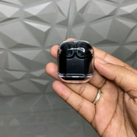 Transparent Design Wireless In-Ear Headphones, LED Power Display, High-Definition Sound Quality, Long Battery Life, Comfortable to Wear Wireless Earbuds, Suitable for Commuting Sports And All Kinds of Scenes, The First Choice of Gift Recommendation! - 1 Month Cybzone Warranty, Black