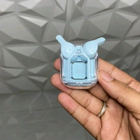 Transparent Design Wireless In-Ear Headphones, LED Power Display, High-Definition Sound Quality, Long Battery Life, Comfortable to Wear Wireless Earbuds, Suitable for Commuting Sports And All Kinds of Scenes, The First Choice of Gift Recommendation! - 1 Month Cybzone Warranty, Blue
