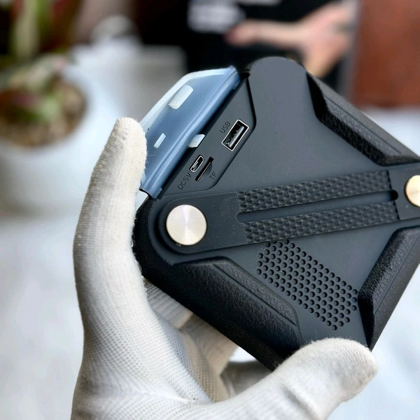 Mini Portable Wireless Speaker with Extremely Clear Sound Quality & Heavy Bass, Lossless Audio With Dolby Atmos. Ideal for Home, Parties, Travel - Perfect Gift  - 1 Month Cybzone Warranty