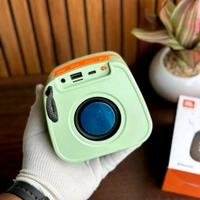 Portable Wireless Bluetooth Speaker for Playing Music On Mobile Phones, Portable Wireless Speaker with Lighting, Loud Stereo Sound, Dual Pairing, Small Outdoor Speaker Wireless, Suitable for Parties, Camping - SRB2, 1 Month Cybzone Warranty