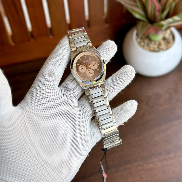 Buy 1 Get 1 Free Combo Offer, New Budget Fenton Analog Quartz Movement Watch With High Quality Strap Best finishing Body & Case (Pack of 2) - SRF3