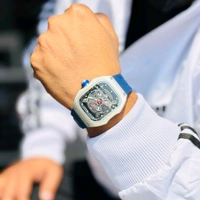 New Fashion High Quality Analog Quartz Movement Watch With High Quality Strap Best finishing Body & Case - SRM3