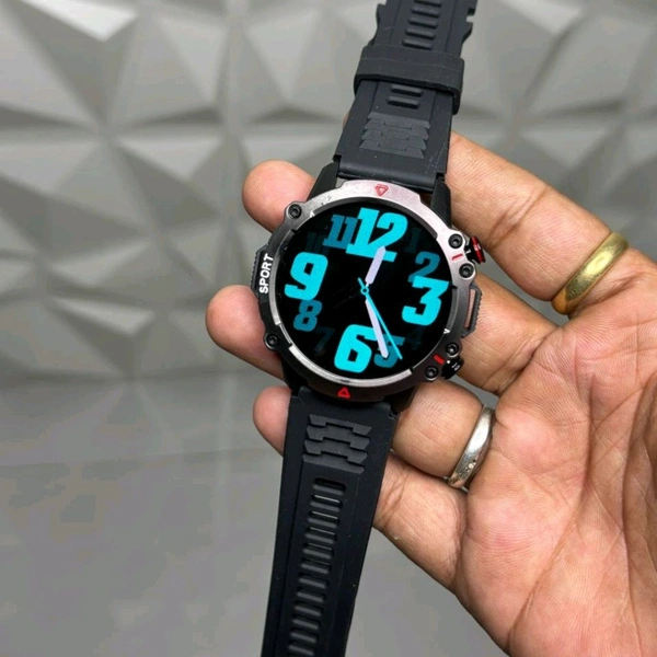 New Smartwatch for Women & Men – Full Touch Screen, Bluetooth Calling, Fitness & Health Tracker, Sleep Monitoring, Water-Resistant, Ideal Gift for Family & Friends - 1 Month Cybzone Warranty