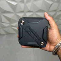 Mini Portable Wireless Speaker with Heavy Bass, Dolby Atmos, & Lossless Audio – Ideal for Home, Travel, Parties - 1 Month Cybzone Warranty, Black