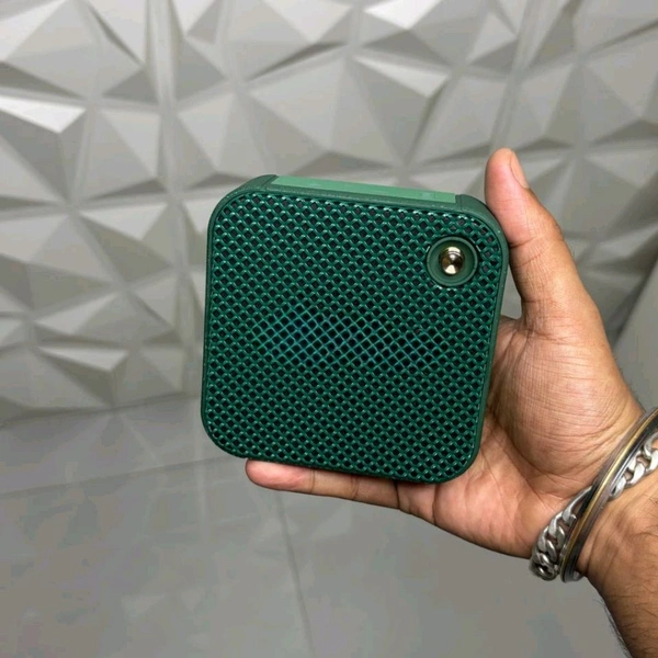 Mini Portable Wireless Speaker with Heavy Bass, Dolby Atmos, & Lossless Audio – Ideal for Home, Travel, Parties - 1 Month Cybzone Warranty, Green