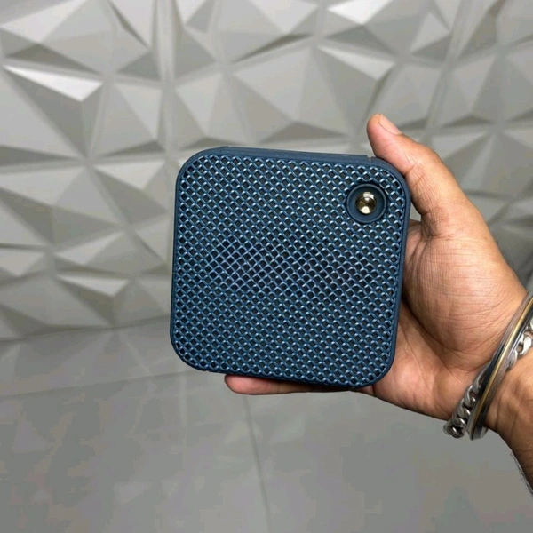Mini Portable Wireless Speaker with Heavy Bass, Dolby Atmos, & Lossless Audio – Ideal for Home, Travel, Parties - 1 Month Cybzone Warranty, Blue