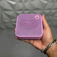 Mini Portable Wireless Speaker with Heavy Bass, Dolby Atmos, & Lossless Audio – Ideal for Home, Travel, Parties - 1 Month Cybzone Warranty, Pink