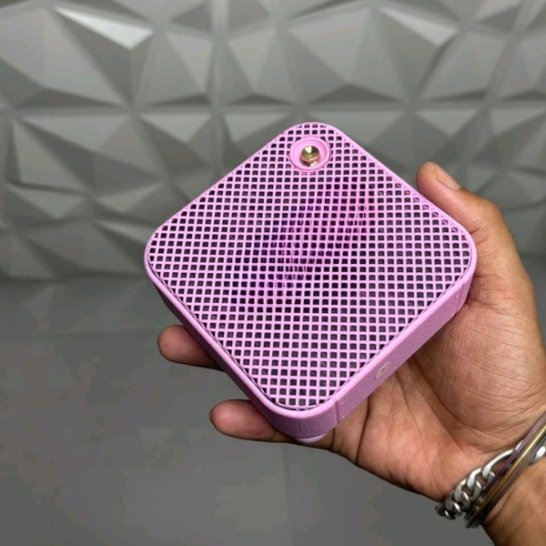 Mini Portable Wireless Speaker with Heavy Bass, Dolby Atmos, & Lossless Audio – Ideal for Home, Travel, Parties - 1 Month Cybzone Warranty, Pink