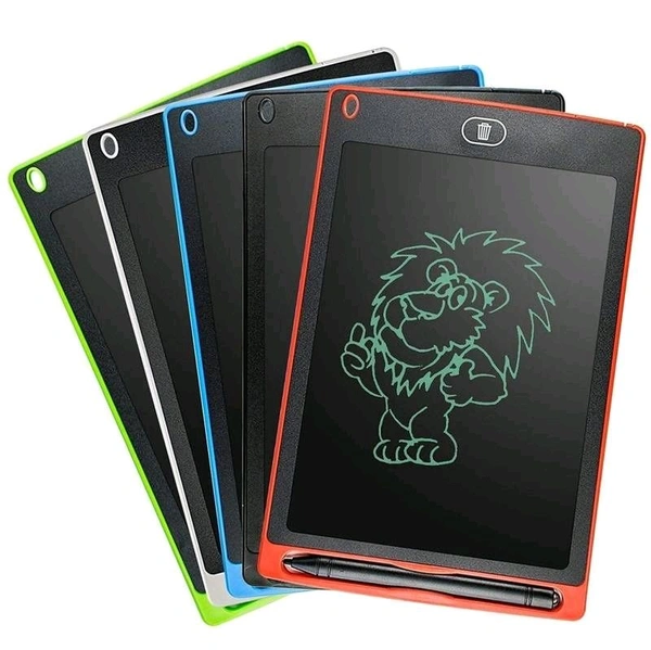 LCD Portable Writing Pad Tablet 8.5 Inch | Electronic Scribble Board with Lock Function for Kids & Adults - Pack Of 2