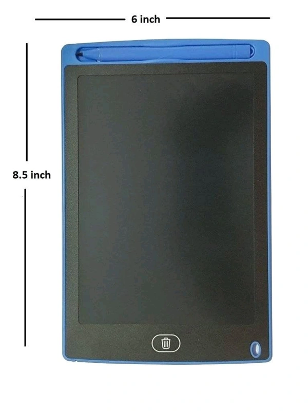 LCD Portable Writing Pad Tablet 8.5 Inch | Electronic Scribble Board with Lock Function for Kids & Adults - Pack Of 2