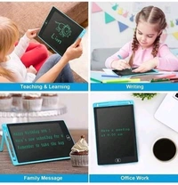 LCD Portable Writing Pad Tablet 8.5 Inch | Electronic Scribble Board with Lock Function for Kids & Adults - Pack Of 2