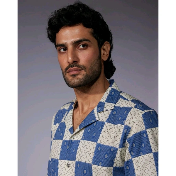 New Exclusive Cotton Half-Sleeve Printed Shirts for Men – Premium Quality - M