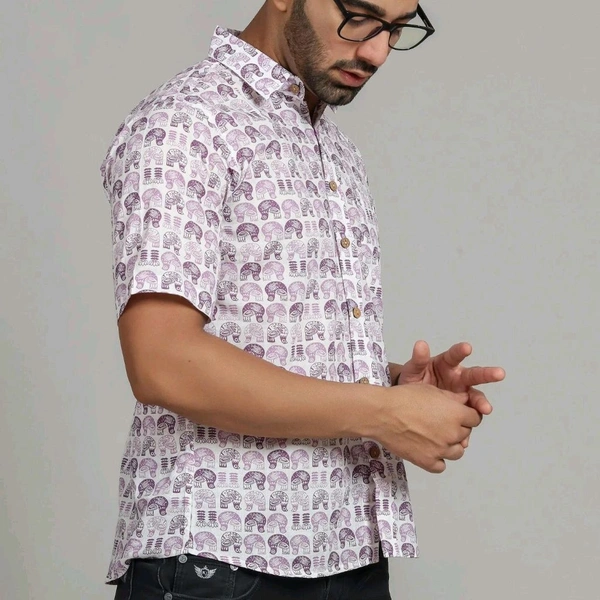 New Print Added | Hit Article | Premium Cotton Shirts for Men - M