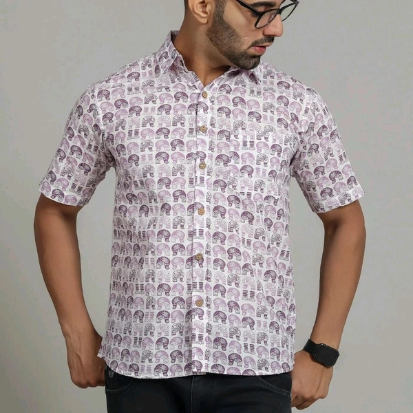 New Print Added | Hit Article | Premium Cotton Shirts for Men - M