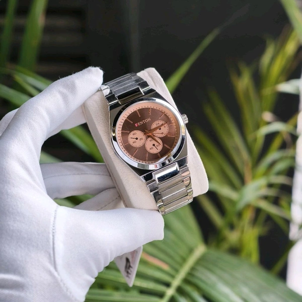 Fenton Analog Quartz Movement Watch With High Quality Strap Best finishing Body & Case - Brown
