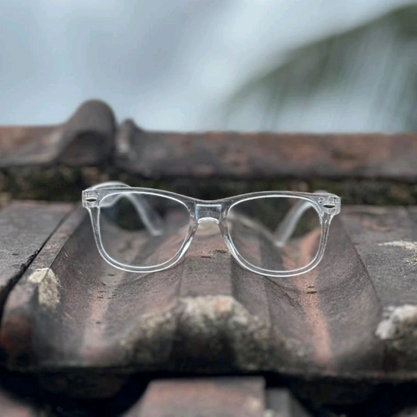Affordable Transparent Clear Frame Glasses – Lightweight & Stylish Everyday Eyewear - SRB2