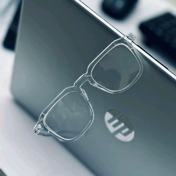 Affordable Transparent Clear Frame Glasses – Lightweight & Stylish Everyday Eyewear - SRB4