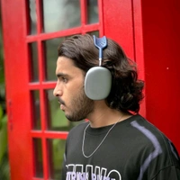 Headphones Max – Master Quality with Popup Window, Best Audio Quality With Travel Case - 1 Month Cybzone Warranty, SRH2