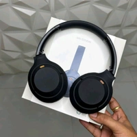 Introducing New Wireless Headphone With Microphone, Retractable & Foldable Wireless Headset, Long Battery Life, Enjoy Music And Hands-Free Calls - Black, 1 Month Cybzone Warranty