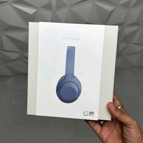 Introducing New Wireless Headphone With Microphone, Retractable & Foldable Wireless Headset, Long Battery Life, Enjoy Music And Hands-Free Calls - Blue, 1 Month Cybzone Warranty