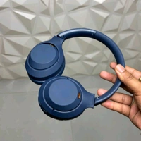 Introducing New Wireless Headphone With Microphone, Retractable & Foldable Wireless Headset, Long Battery Life, Enjoy Music And Hands-Free Calls - Blue, 1 Month Cybzone Warranty