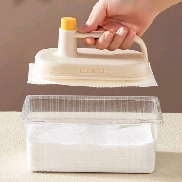 Disposable Magic Brush Wipes 50 pcs tissue