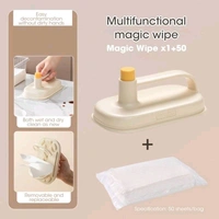 Disposable Magic Brush Wipes 50 pcs tissue