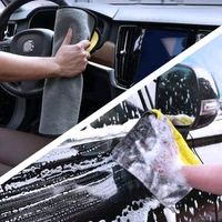 Microfiber Cleaning Towel 300 GSM Multicolor Thick Lint & Streak-Free Multipurpose Cloths, Double Sided, High Density