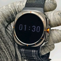 Wearfit HK28 Ultra Smartwatch - 1.43" AMOLED Display, AI-Powered, Health Monitoring, ChatGPT, Bluetooth Call, Wireless Charging (Dual Strap) - 1 Month Cybzone Warranty, Prepaid Orders Only Accepted, Black Strap