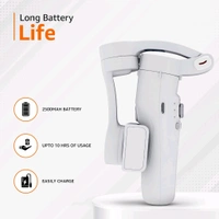 M1 3-AXIS Merak One Original Gimbal | Advanced Gyroscope | Shake-Free Footage | Real Time Charging | Manunt Zooming, Time-Lapse, Honzontal & Portait mode | Ideal for Vlogging & Travel - Prepaid Orders Only Accepted
