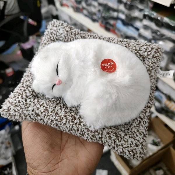 Realistic Sleeping Cat Plush - Perfect Gift for Cat Lovers - SRC1