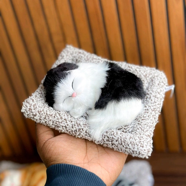 Realistic Sleeping Cat Plush - Perfect Gift for Cat Lovers - SRC3