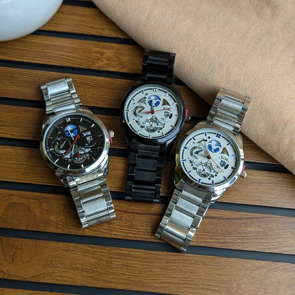 WooTime Analog Quartz Movement Collection Collection With High Quality Strap Best finishing Body & Case - SRW1