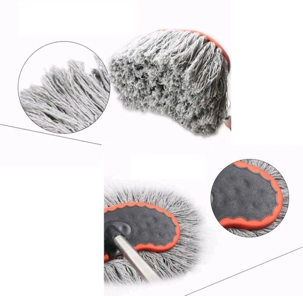 Car/Vehicle Cleaning Brush With Water Connection Long-Handled Scrub Microfiber Brush Mop Mitt Scratch-Free Auto Brush for/Car Cleaning wash