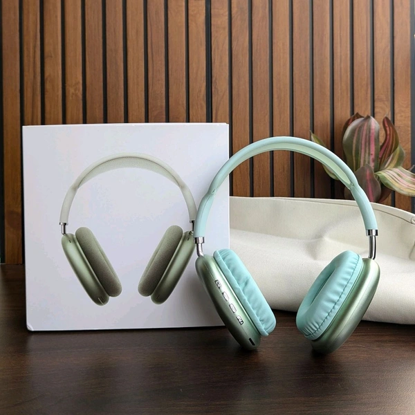 New Bluetooth Wireless Headphones – Stereo HiFi Bass, Gaming & Music Compatible - Green