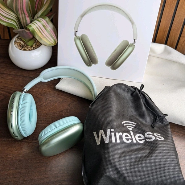 New Bluetooth Wireless Headphones – Stereo HiFi Bass, Gaming & Music Compatible - Green