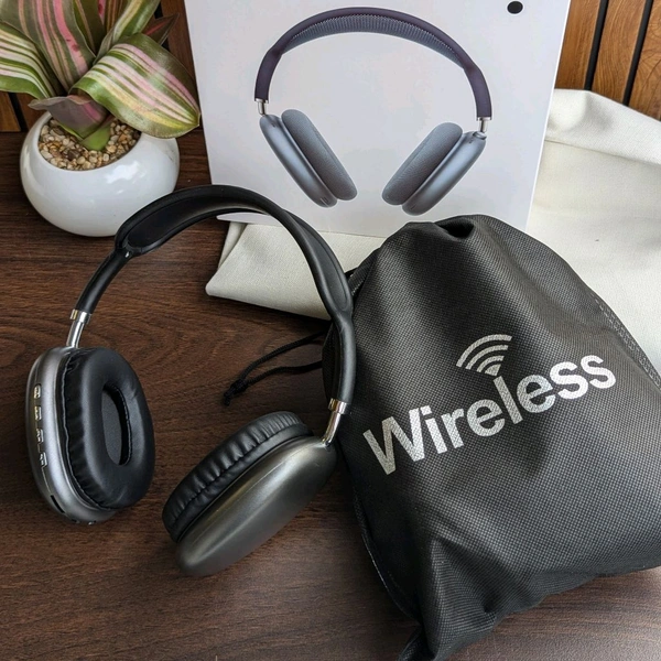 New Bluetooth Wireless Headphones – Stereo HiFi Bass, Gaming & Music Compatible - Black
