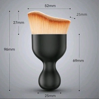 Multi-Use Sun Screen Facial Cream and Makeup Best For Application Brush, Blending Of Liquid and Cream Based Products
