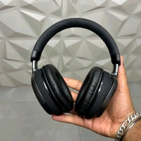 New Wireless Headphones – BT Earphone, Over Ear Headphones With Built-in Mic - Upto 8 Hours Playtime, Heavy Sound And Bass Quality, Perfect For Everyday Use - 1 Month Cybzone Warranty, Black