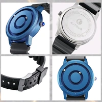 Original Magneto Jupiter Mens Watch Magnetic Balls Minimalist Dress Simplicity Quartz Watches with Mesh Stainless Steel Strap - Prepaid orders only accepted!