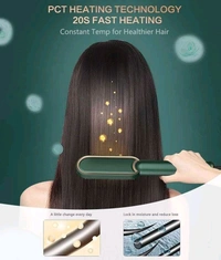 Hair Straightener Comb Brush For Men & Women & Girls, Hair Straightening and Smoothing Comb, Electric Straightener with 5 Temperature Control, Electric Hair Brush, Straightener, Straight Comb