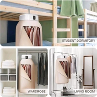 Portable Clothes Dryer For Apartment, RV, Travel - Premium Mini Dryer Machine For Light Clothes, Underwear, Baby Clothes - Foldable With Timer, Sturdy, Quick and Easy To Use - Prepaid orders only accepted!
