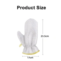 Non Scratch Wire Dishwashing Hand Gloves, Waterproof Home Kitchen Utensils Cleaning Gloves for Washing Dish Easy Rinsing, Reusable Kitchen Gloves For Washing (Pack of 2/Pcs).
